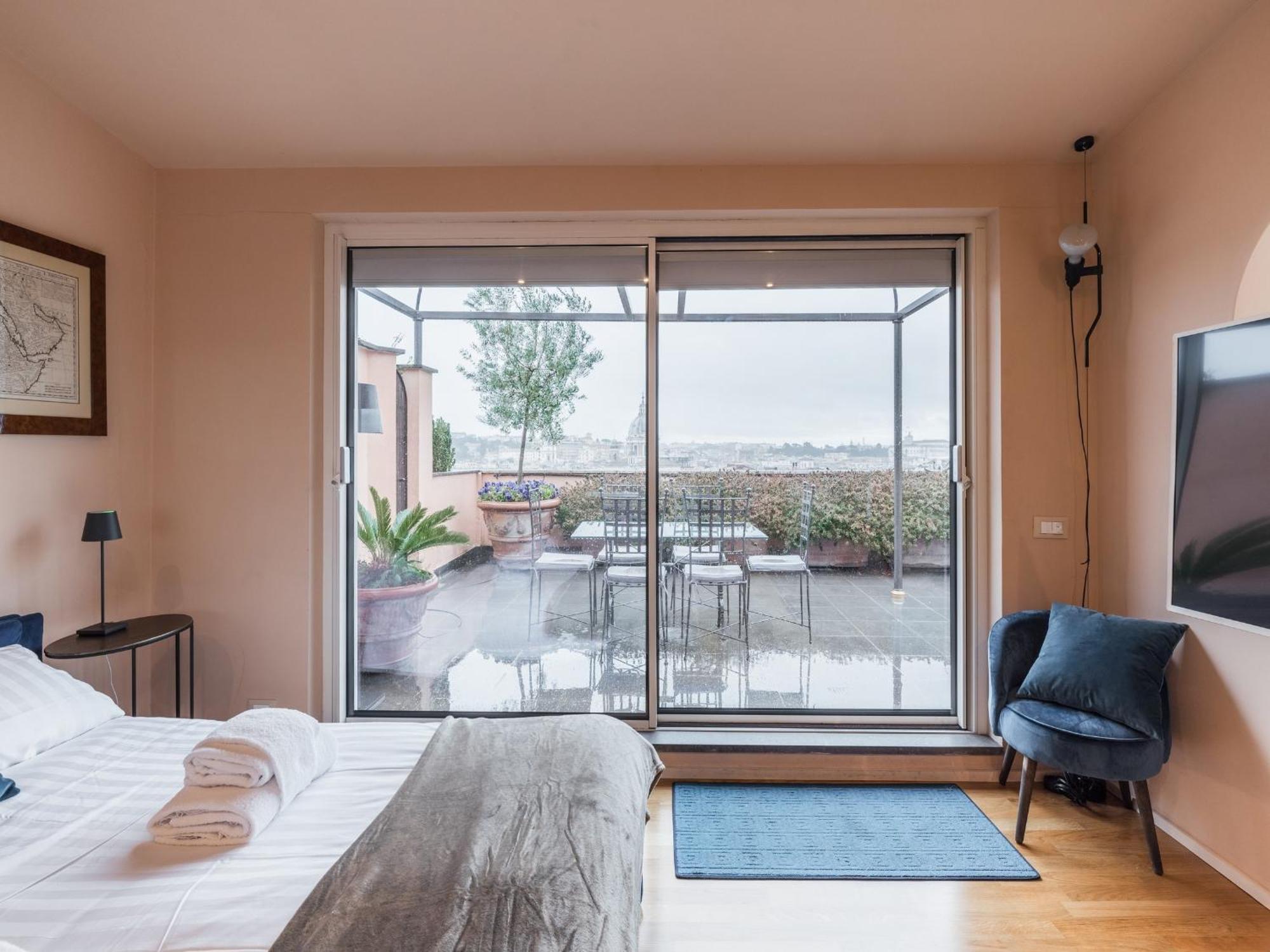 The Best Rent - Spacious Apartment With Terraces With Panoramic View Of Rome Roma Exterior foto